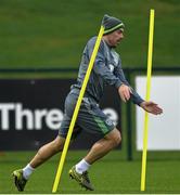 9 November 2015; Republic of Ireland 's Darron Gibson during squad training. Republic of Ireland Squad Training, National Sports Campus, Abbotstown, Co. Dublin. Picture credit: David Maher / SPORTSFILE