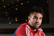 10 November 2015; Munster's Conor Murray speaking during a press conference. Castletroy Park Hotel, Limerick. Picture credit: Diarmuid Greene / SPORTSFILE