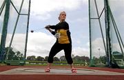 1 August 2009; Eileen O'Keeffe, Kilkenny City Harriers A.C., on her way to winning the Women's Hammer. Woodie's DIY / AAI National Senior Track & Field Championships - Saturday. Morton Stadium, Santry, Dublin. Picture credit: Stephen McCarthy / SPORTSFILE