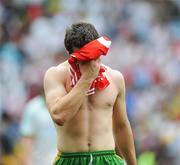 2 August 2009; A dejected Kevin Cassidy, Donegal, after the game. GAA Football All-Ireland Senior Championship Quarter-Final, Cork v Donegal, Croke Park, Dublin. Picture credit: Oliver McVeigh / SPORTSFILE