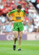 2 August 2009; A dejected Rory Kavanagh, Donegal, after the game. GAA Football All-Ireland Senior Championship Quarter-Final, Cork v Donegal, Croke Park, Dublin. Picture credit: Oliver McVeigh / SPORTSFILEE