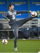 11 November 2015; Republic of Ireland's Wes Hoolahan during squad training. Republic of Ireland Squad Training, National Sports Campus, Abbotstown, Co. Dublin. Picture credit: Stephen McCarthy / SPORTSFILE