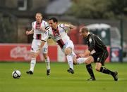 3 August 2009; Neale Fenn, Bohemians, in action against Alan Keane, Sligo Rovers. EA Sports Cup Semi-Final, Bohemians v Sligo Rovers, Dalymount Park, Dublin. Picture credit: David Maher / SPORTSFILE