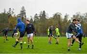 14 November 2015; Ireland players warm-up for squad training. Ireland Squad EirGrid International Rules Training. Carton House, Maynooth, Co. Kildare. Picture credit: Ramsey Cardy / SPORTSFILE