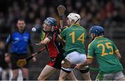 15 November 2015; Barry Kehoe, Oulart the Ballagh, in action against Niall Dowdall, Clonkill. AIB Leinster GAA Senior Club Hurling Championship, Semi-Final, Clonkill v Oulart the Ballagh. Cusack Park, Mullingar, Co. Westmeath. Photo by Sportsfile