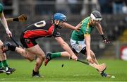 15 November 2015; Kelvin Reilly, Clonkill, in action against Garret Sinnott, Oulart the Ballagh. AIB Leinster GAA Senior Club Hurling Championship, Semi-Final, Clonkill v Oulart the Ballagh. Cusack Park, Mullingar, Co. Westmeath. Photo by Sportsfile