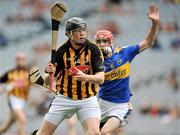 9 August 2009; Walter Walsh, Kilkenny, in action against Willie Ryan, Tipperary. ESB GAA All-Ireland Minor Hurling Championship Semi-Final, Kilkenny v Tipperary, Croke Park, Dublin. Picture credit: David Maher / SPORTSFILE