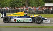 9 August 2009; Niall Quinn, driving a Van Diemen, retires from the Dublin Grand Prix at the Phoenix Park Motor Races. Phoenix Park, Dublin. Picture credit: Pat Murphy / SPORTSFILE