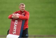 17 November 2015; Munster's Keith Earls during squad training. University of Limerick, Limerick. Picture credit: Diarmuid Greene / SPORTSFILE