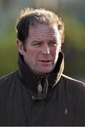 18 November2015; Trainer Alan Fleming after he sent out Court Frontier to win the Marie Keating Foundation Charity Race Day Handicap Hurdle. Fairyhouse Racecourse, Fairyhouse, Co. Meath. Picture credit: Matt Browne / SPORTSFILE