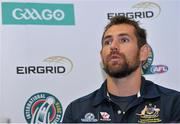 20 November 2015; Australia captain Luke Hodge during a press conference following the captain's call. EirGrid International Rules Captains Call. Croke Park, Dublin. Picture credit: Sam Barnes / SPORTSFILE