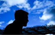 20 November 2015; Australia captain Luke Hodge during the captain's call ahead of their side's EirGrid International Rules clash with Ireland at Croke Park, Dublin. Picture credit: Stephen McCarthy / SPORTSFILE