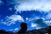 20 November 2015; Australia captain Luke Hodge during the captain's call ahead of their side's EirGrid International Rules clash with Ireland at Croke Park, Dublin. Picture credit: Stephen McCarthy / SPORTSFILE