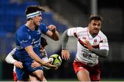 20 November 2015; Tom Daly, Leinster A, is tackled by Glyn Hughes, Moesley. B&I Cup, Pool 1, Leinster A v Moesley. Donnybrook Stadium, Donnybrook, Dublin. Picture credit: Seb Daly / SPORTSFILE