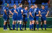 20 November 2015; Leinster A players in discussion during a break in play. B&I Cup, Pool 1, Leinster A v Moesley. Donnybrook Stadium, Donnybrook, Dublin. Picture credit: Seb Daly / SPORTSFILE