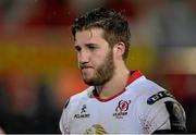 20 November 2015; A dejected Stuart McCloskey, Ulster, after the game. European Rugby Champions Cup, Pool 1, Round 2, Ulster v Saracens. Kingspan Stadium, Ravenhill Park, Belfast. Picture credit: Oliver McVeigh / SPORTSFILE