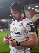 20 November 2015; Ulster's Iain Henderson following his side's loss. European Rugby Champions Cup, Pool 1, Round 2, Ulster v Saracens. Kingspan Stadium, Ravenhill Park, Belfast. Picture credit: Ramsey Cardy / SPORTSFILE