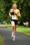 15 August 2009; Brian Maher, Kilkenny City Harriers AC, on his way to finishing third in the Lifestyle Sports - adidas Frank Duffy 10 mile road race. Furze Road, Phoenix Park, Dublin. Picture credit: Tomas Greally / SPORTSFILE