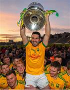 22 November 2015; South Kerry captain Bryan Sheehan and team-mates celebrate with the Bishop Moynihan Cup. Kerry County Senior Football Championship Final Replay, South Kerry v Killarney Legion. Fitzgerald Stadium, Killarney, Co. Kerry. Picture credit: Stephen McCarthy / SPORTSFILE