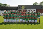 15 August 2009; The Mayo squad. TG4 All-Ireland Ladies Football Senior Championship Quarter-Final, Tyrone v Mayo, Ballymahon GAA Club, Ballymahon, Co. Longford. Photo by Sportsfile