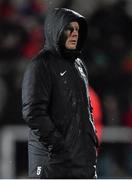 20 November 2015; Saracens head coach Mark McCall. European Rugby Champions Cup, Pool 1, Round 2, Ulster v Saracens. Kingspan Stadium, Ravenhill Park, Belfast. Picture credit: Ramsey Cardy / SPORTSFILE