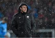 20 November 2015; Saracens head coach Mark McCall. European Rugby Champions Cup, Pool 1, Round 2, Ulster v Saracens. Kingspan Stadium, Ravenhill Park, Belfast. Picture credit: Ramsey Cardy / SPORTSFILE
