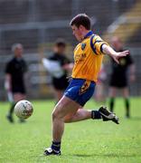 23 April 2000; Brendan Bourke of Roscommon during the Church & General National Football League Division 1 Semi-Final match between Derry and Roscommon at St Tiernach's Park in Clones, Monaghan. Photo by Damien Eagers/Sportsfile