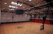 23 January 2001; A general view of the main sports hall at the University of Limerick in Limerick. Photo by Brendan Moran/Sportsfile