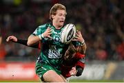 28 November 2015; Kieran Marmion, Connacht, is tackled by Andrew Conway, Munster. Guinness PRO12, Round 8, Munster v Connacht. Thomond Park, Limerick. Picture credit: Seb Daly / SPORTSFILE