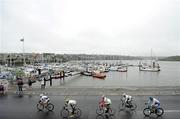 23 August 2009; A general view of the rider passing through Kinsale, Co. Cork, during stage 3 of the Tour of Ireland. 2009 Tour of Ireland -  Stage 3, Bantry to Cork. Picture credit: Stephen McCarthy / SPORTSFILE