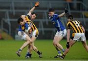 29 November 2015; Stephen Kernan, Crossmaglen, in action against Fergus Caulfield, Scotstown. AIB Ulster GAA Senior Club Football Championship Final, Crossmaglen v Scotstown. Crossmaglen, Co. Armagh. Picture credit: Oliver McVeigh / SPORTSFILE