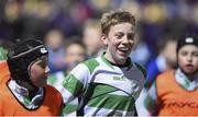 27 November 2015; Action from the Bank of Ireland's Half-Time Mini Games featuring Naas RFC and St Mary's at the Leinster v Ulster - Guinness PRO12, Round 8 clash at the RDS Arena, Ballsbridge, Dublin. Picture credit: Stephen McCarthy / SPORTSFILE