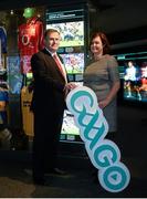 4 December 2015; GAAGO, RTÉ and the GAA’s online streaming service for Gaelic Games outside of Ireland, today launched its 2016 Season offering, with over 120 events set to be streamed to fans internationally. International users of the GAAGO service increased by 55% in 2015. Pictured at the announcement are Peter McKenna, Commercial and Stadium Director of GAA/ Croke Park and Múirne Laffan, Managing Director of RTÉ Digital. GAA Museum, Croke Park, Dublin. Picture credit: Piaras Ó Mídheach / SPORTSFILE