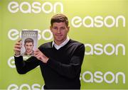 3 December 2015; Steven Gerrard pictured at Eason, O’Connell Street, where he was signing copies of his latest book, “My Story”. Eason, O'Connell Street, Dublin. Picture credit: Matt Browne / SPORTSFILE
