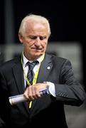 5 September 2009; Giovanni Trapattoni, Republic of Ireland manager, before the start of the game. Cyprus v Republic of Ireland - 2010 FIFA World Cup Qualifier, GSP Stadium, Nicosia, Cyprus. Picture credit: David Maher / SPORTSFILE