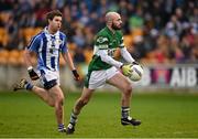 6 December 2015; Brian Smyth, Portlaoise, in action against Darragh Nelson, Ballyboden St Enda's. AIB Leinster GAA Senior Club Football Championship Final, Portlaoise v Ballyboden St Enda's. O'Connor Park, Tullamore, Co. Offaly. Picture credit: Stephen McCarthy / SPORTSFILE