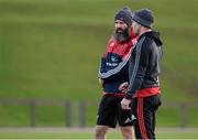 8 December 2015; Munster's head of fitness Aled Walters and scrum coach Jerri Flannery during squad training. Munster Rugby Squad Training & Press Conference, University of Limerick, Limerick. Picture credit: Seb Daly / SPORTSFILE