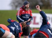8 December 2015; Munster head of fitness Aled Walters during squad training. Munster Rugby Squad Training & Press Conference, University of Limerick, Limerick. Picture credit: Seb Daly / SPORTSFILE