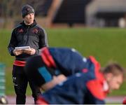8 December 2015; Munster scrum coach Jerri Flannery during squad training. Munster Rugby Squad Training & Press Conference, University of Limerick, Limerick. Picture credit: Seb Daly / SPORTSFILE
