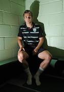 6 September 2009; Republic of Ireland's Kevin Doyle during a players mixed zone ahead of their International friendly against South Africa on Tuesday. St. Michael’s FC, Tipperary. Picture credit: Diarmuid Greene / SPORTSFILE