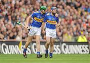 6 September 2009; Noel McGrath, left, and Eoin Kelly, Tipperary. GAA Hurling All-Ireland Senior Championship Final, Kilkenny v Tipperary, Croke Park, Dublin. Picture credit: Stephen McCarthy / SPORTSFILE