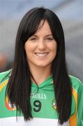 8 September 2009; Marion Crean, Offaly captain. Croke Park, Dublin. Picture credit: Pat Murphy / SPORTSFILE