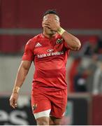 12 December 2015; Munster's Francis Saili reacts after defeat to Leicester Tigers. European Rugby Champions Cup, Pool 4, Round 3, Munster v Leicester Tigers. Thomond Park, Limerick. Picture credit: Diarmuid Greene / SPORTSFILE