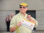 20 September 2009; A Kerry supporter in search of a ticket. GAA Football All-Ireland Senior Championship Final, Kerry v Cork, Croke Park, Dublin. Picture credit: Ray McManus / SPORTSFILE