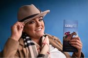 28 December 2015; Racegoer, Ciara Smyth, from Lusk, Co.Dublin. Leopardstown Christmas Racing Festival, Leopardstown Racecourse, Dublin. Photo by Sportsfile