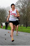 1 January 2016; Caroline Crowley, Crusaders AC, Dublin, on her way to winning the Tom Brennan Memorial Trophy 5K Road Race. The Furze Road, Phoenix Park, Dublin. Picture credit: Tomás Greally / SPORTSFILE