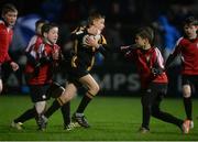 1 January 2016; Action from the Bank of Ireland Half-Time Mini Games between St Brigids RFC and Malahide RFC. Guinness PRO12 Round 11,  Leinster v Connacht. RDS Arena, Ballsbridge, Dublin. Picture credit: Seb Daly / SPORTSFILE