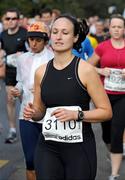 26 September 2009; Sarah Noone, from Dublin, in action during the Lifestyle Sports - adidas Dublin Half Marathon. Phoenix Park, Dublin. Photo by Sportsfile