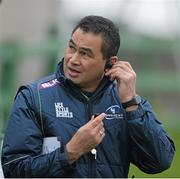 6 January 2016; Connacht head coach Pat Lam during squad training. Sportsground, Galway. Picture credit: David Maher / SPORTSFILE