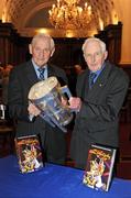 5 October 2009; Seán Óg Ó Ceallacháin and Owen McCann, right, at the launch of 'The Liam MacCarthy Cup' book. House of Lords, College Green, Dublin. Picture credit: Ray McManus / SPORTSFILE